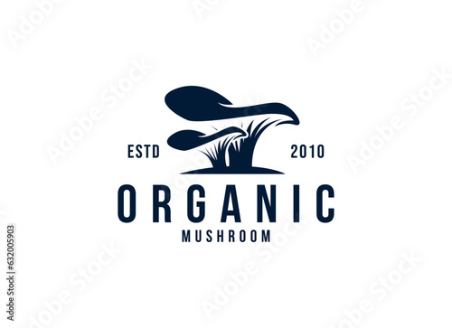 mushroom farm logo design, brand logo for mushroom product