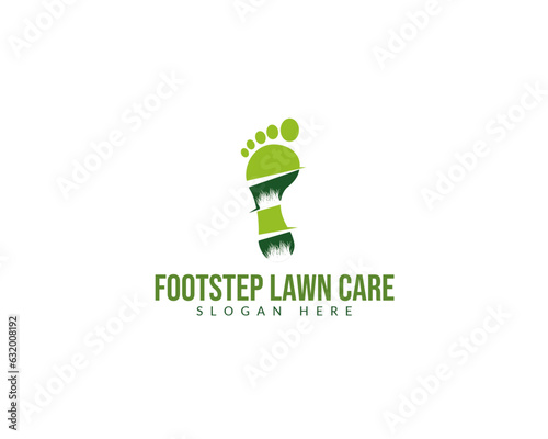 Footstep Lawn care logo