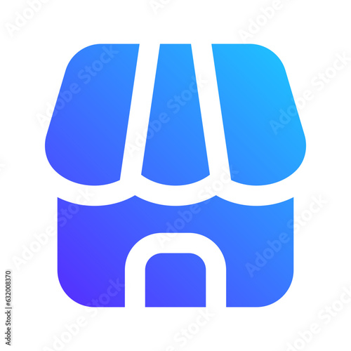 marketplace gradient fill icon