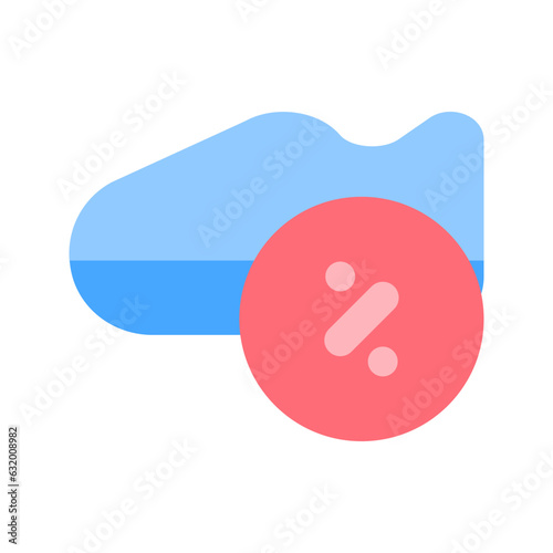 shoe flat icon