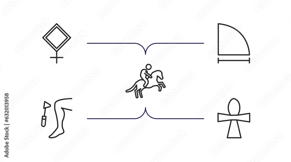 shapes outline icons set. thin line icons such as pallas, radius of circle, horseman, reflex, christian cross vector. shapes outline icons set. thin line icons such as pallas, radius of circle, horseman, reflex, christian cross vector.