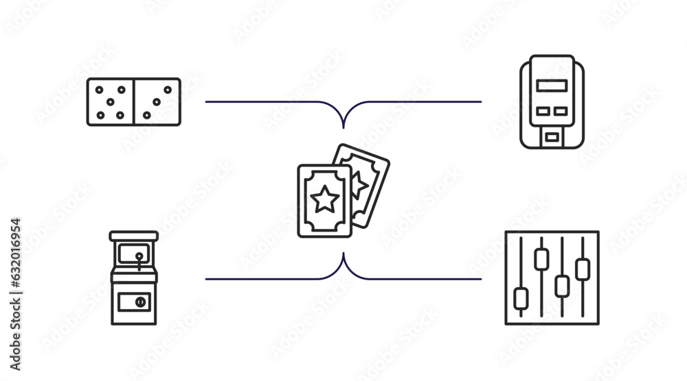 outline icons set. thin line icons such as , outline icons set. thin line icons such as ,