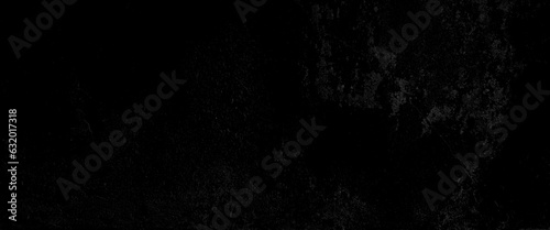 Black grunge wall texture for background,
wet concrete wall, water stain on black concrete wall texture background.