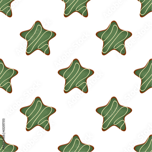 Pattern homemade cookie different taste in pastry biscuit