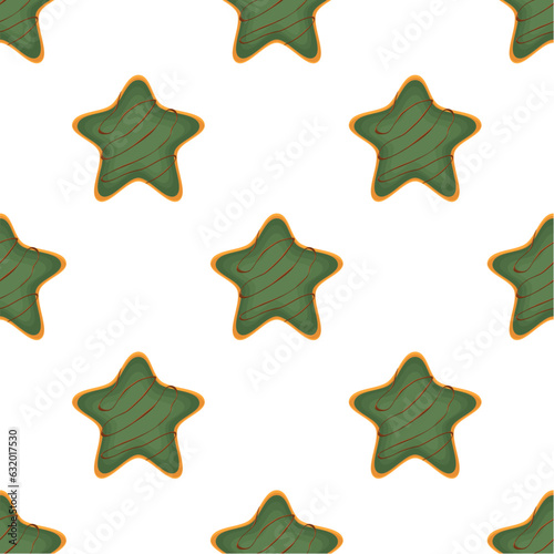 Pattern homemade cookie different taste in pastry biscuit