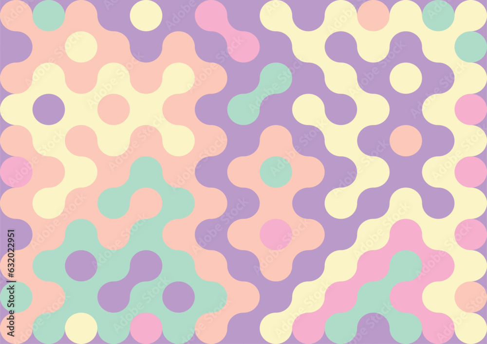 abstract colorful seamless pattern background design