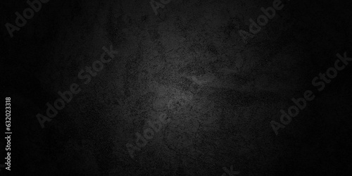Black wall texture rough background dark concrete floor or old grunge background with black © Sharmin