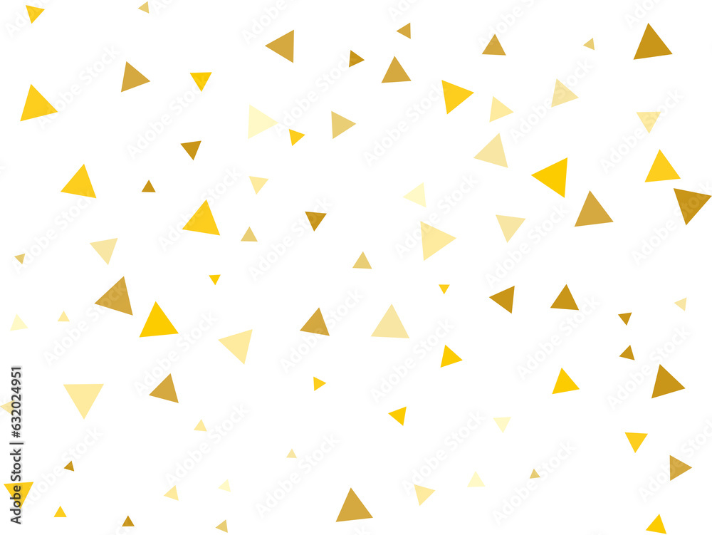 Golden Triangular Confetti Golden Triangular Confetti