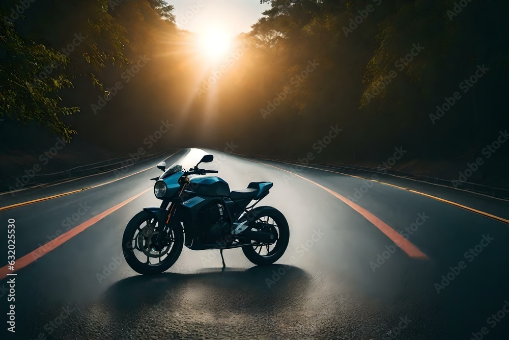motorcycle on the road
Created using generative AI tools