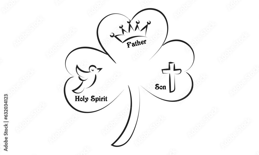 Christian Symbol design for print or use as poster, card, flyer, sticker, tattoo or T Shirt Christian Symbol design for print or use as poster, card, flyer, sticker, tattoo or T Shirt