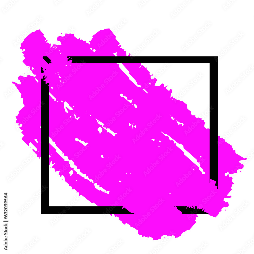 Obraz premium Brush Stroke Frame