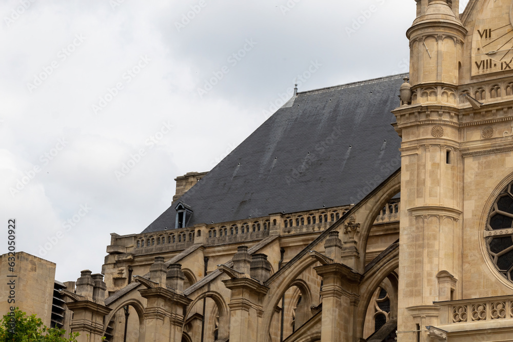 Fototapeta premium the facade of the cathedral