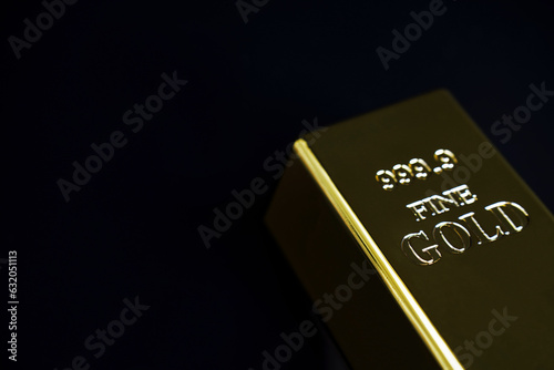 Gold bar precious metal asset money investing