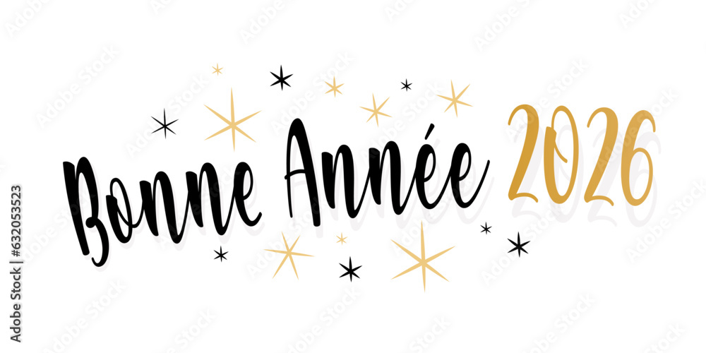 Bonne année 2026 Stock Vector Adobe Stock