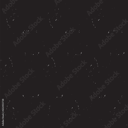 Grunge Black And White Urban Vector Texture Template. Dark Messy Dust Overlay Distress Background. Easy To Create Abstract Dotted, Scratched, Vintage Effect With Noise And Grain. Aging Design Element