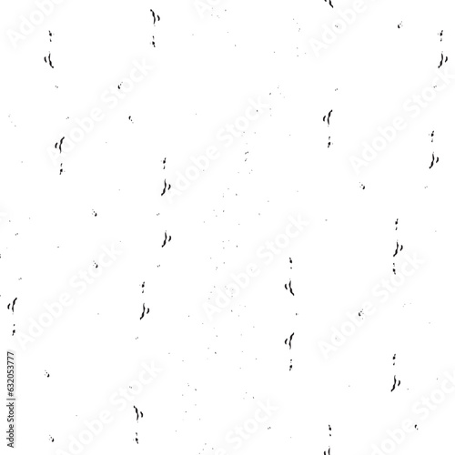 Grunge Black And White Urban Vector Texture Template. Dark Messy Dust Overlay Distress Background. Easy To Create Abstract Dotted, Scratched, Vintage Effect With Noise And Grain. Aging Design Element