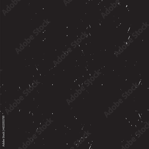 Grunge Black And White Urban Vector Texture Template. Dark Messy Dust Overlay Distress Background. Easy To Create Abstract Dotted, Scratched, Vintage Effect With Noise And Grain. Aging Design Element