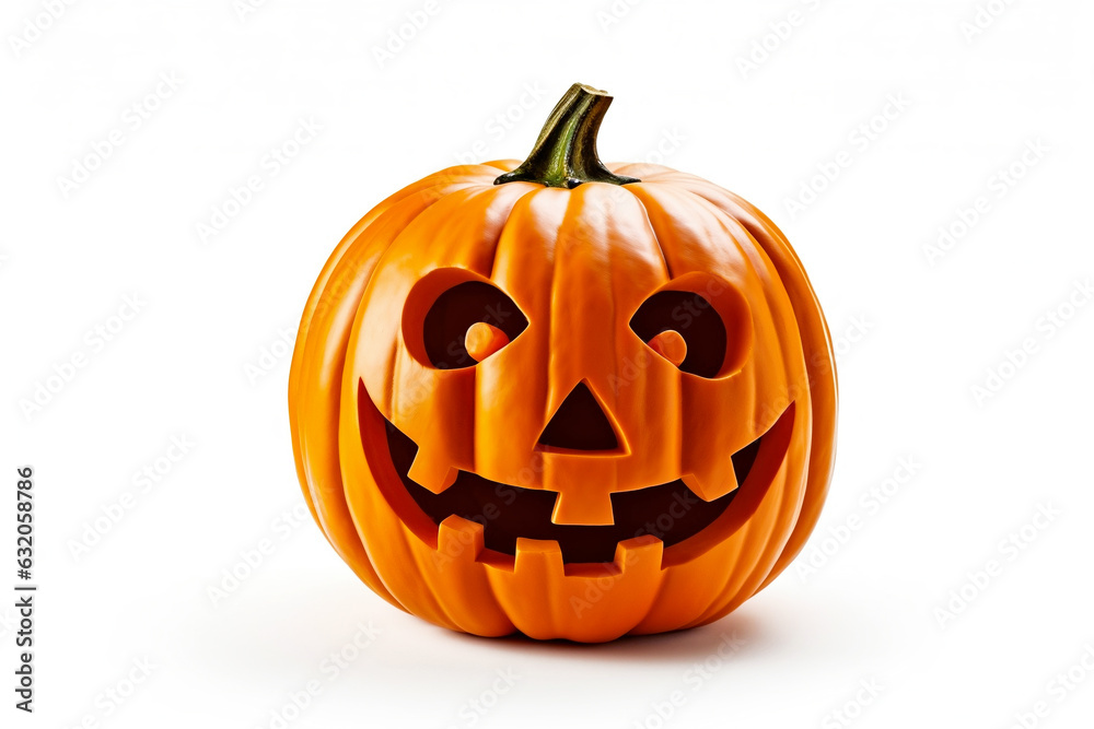 Halloween Pumpkin isolated on white background