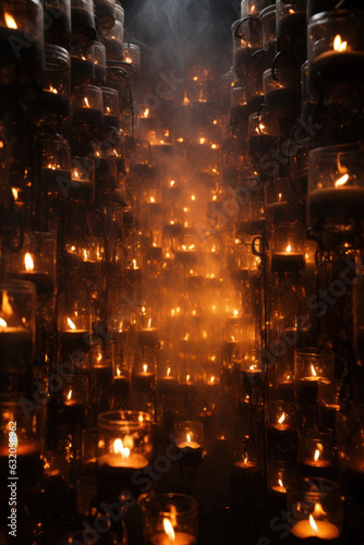 Wall of Candles
