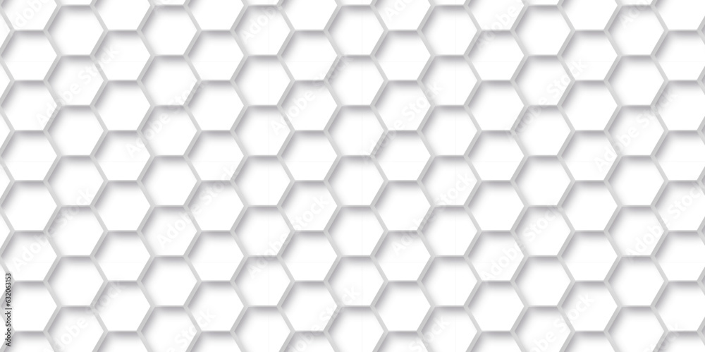 Background with hexagons . Abstract background with lines . white texture background . hexagon abstract background. Surface polygon pattern with glowing hexagon paper texture and futuristic business. Background with hexagons . Abstract background with lines . white texture background . hexagon abstract background. Surface polygon pattern with glowing hexagon paper texture and futuristic business.