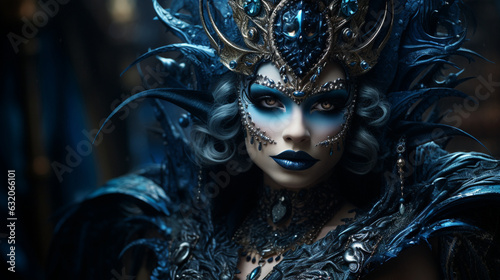Underworld Masquerade": In a hidden underworld ballroom, mythical creatures don masks and dance the night away, their forms shifting between human and otherworldly. Generative AI