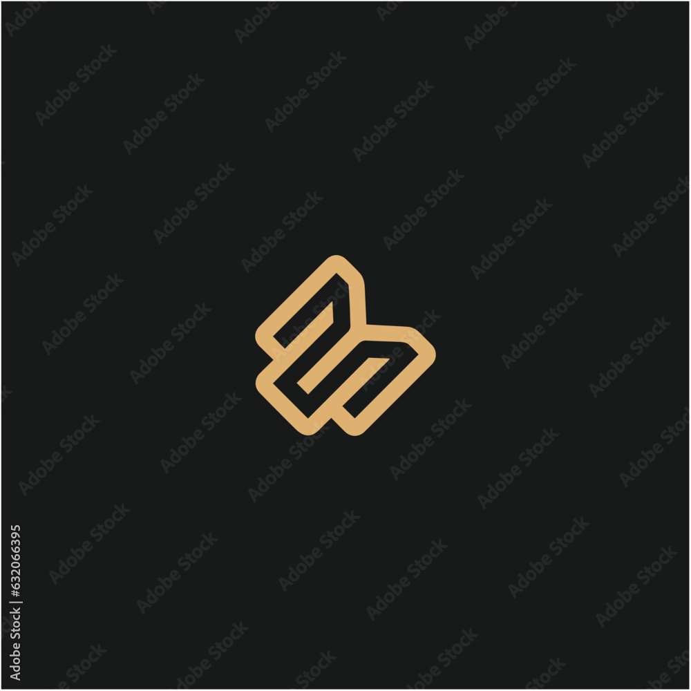 CM Logo design vector. Swoosh letter CM logo design Stock Vector ...