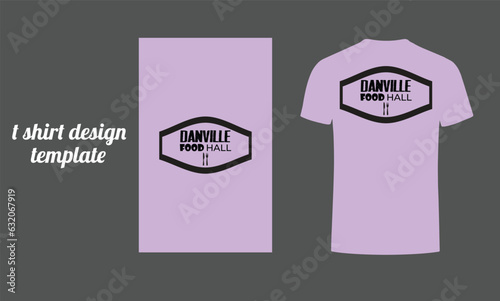 t shirt design template ready