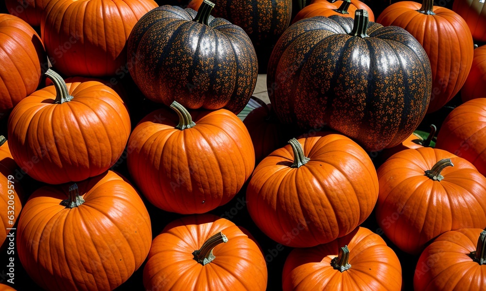 A Pile of Pumpkins