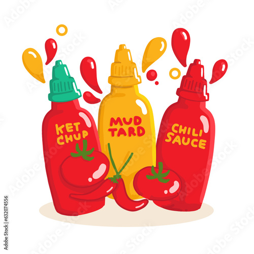 tomato ketchup bottle 