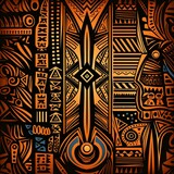 adbstract tribal african pattern wallpaper background
