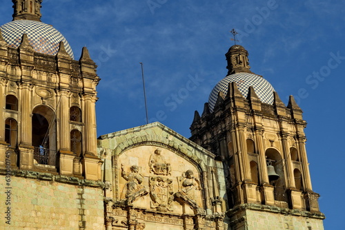 Église Saint Dominique de Guzman d'Oaxaca de Juarez. Mexique. photo