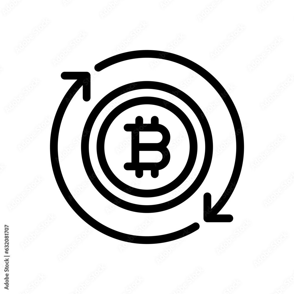 exchange line icon exchange line icon