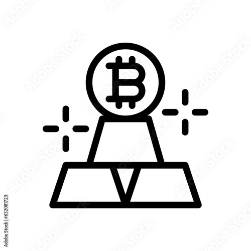 ingots line icon