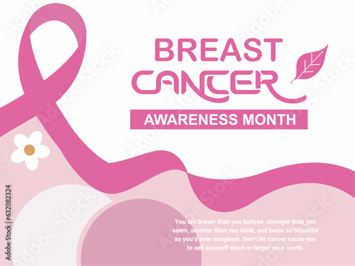 Social media post breast cancer awareness month squire banners design