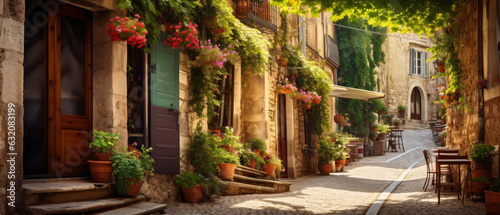 Beautiful old town of Provence
