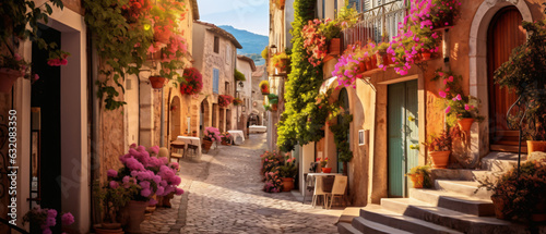 Beautiful old town of Provence © Cedar
