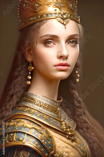 portrait of beautiful girl in the world