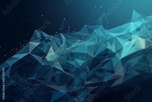 Abstract digital wallpaper background vector illustration or texture. Ai generated © dragomirescu
