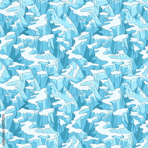 An impactful image illustrating the melting of polar ice, a stark symbol of global warming. This dramatic visual underscores the urgent climate crisis, emphasizing the fragility of planet's ecosystem