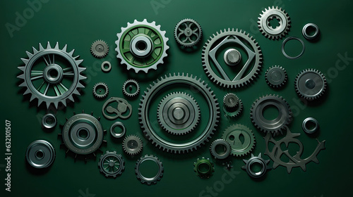 Wallpaper Mural gears and cogs Torontodigital.ca