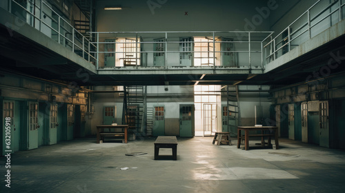 Prison cellblock