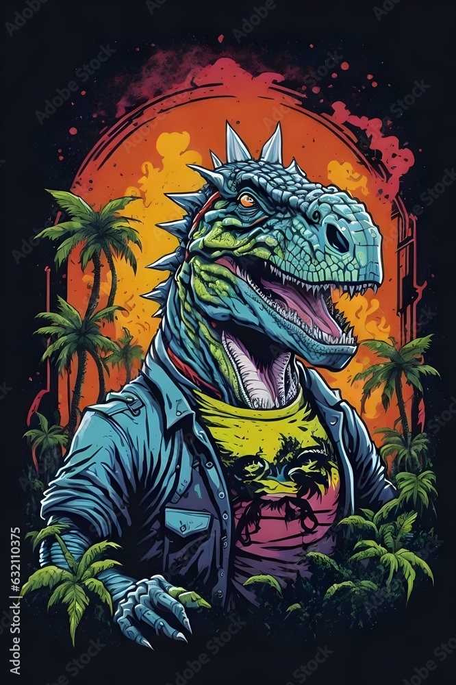 Tyrannosaurus Rex - T-shirt design