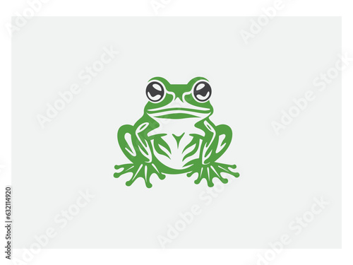 Frog Logo Vector Art, Icons, and Graphics for vector, vector and illustration,