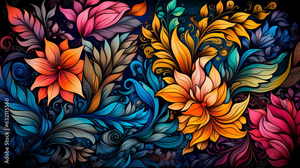 intricate details and subtle gradients for depth flowers. intricate details and subtle gradients for depth flowers.