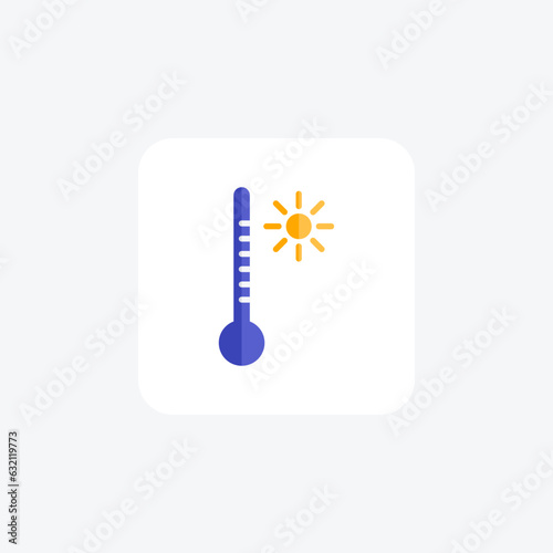Threatened Biodiversity warming icon

