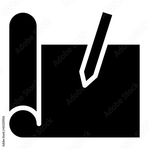 paper glyph 