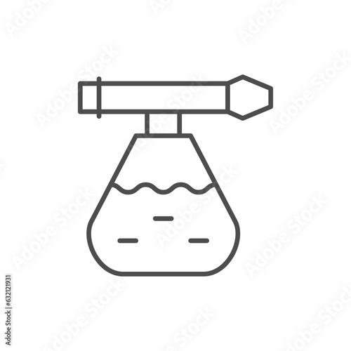 Spray container line outline icon