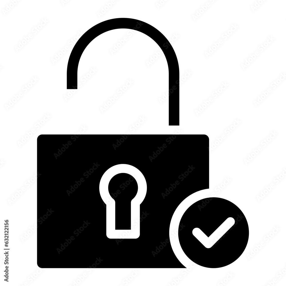 unlock glyph unlock glyph