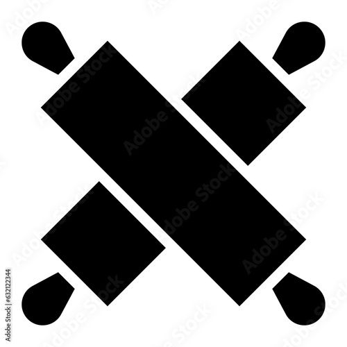 dough roll glyph 