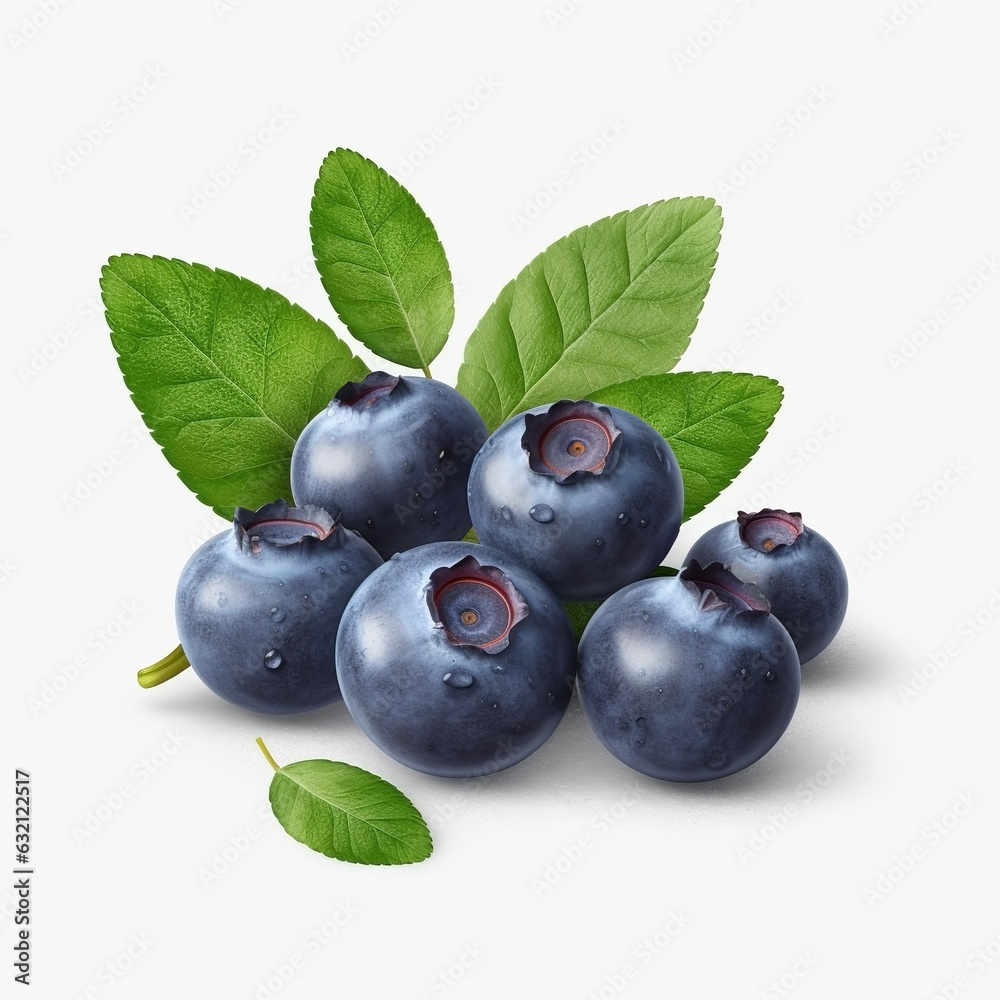 Blueberry on white background. Fresh fruits. Healthy food concept Blueberry on white background. Fresh fruits. Healthy food concept